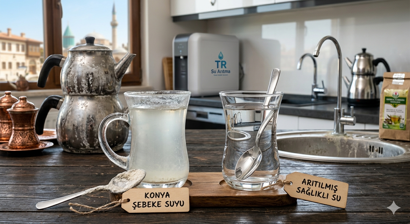 Konya'nın Kireçli Şebeke Suyuna Kesin Çözüm: Su Arıtma Cihazı Kullanmanın 5 Avantajı