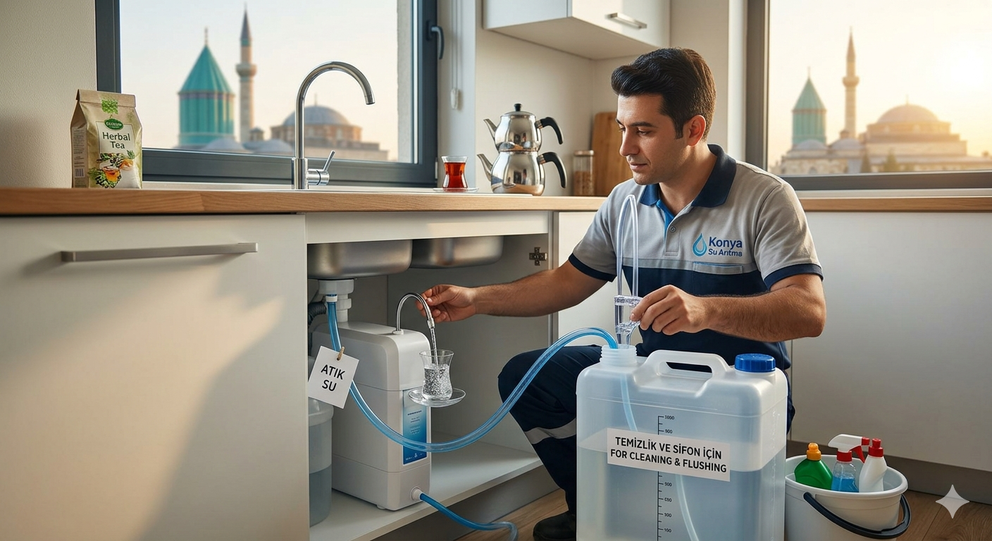 Su Arıtma Cihazı Atık Su İsraf Eder mi? Konya İçin Gerçekler