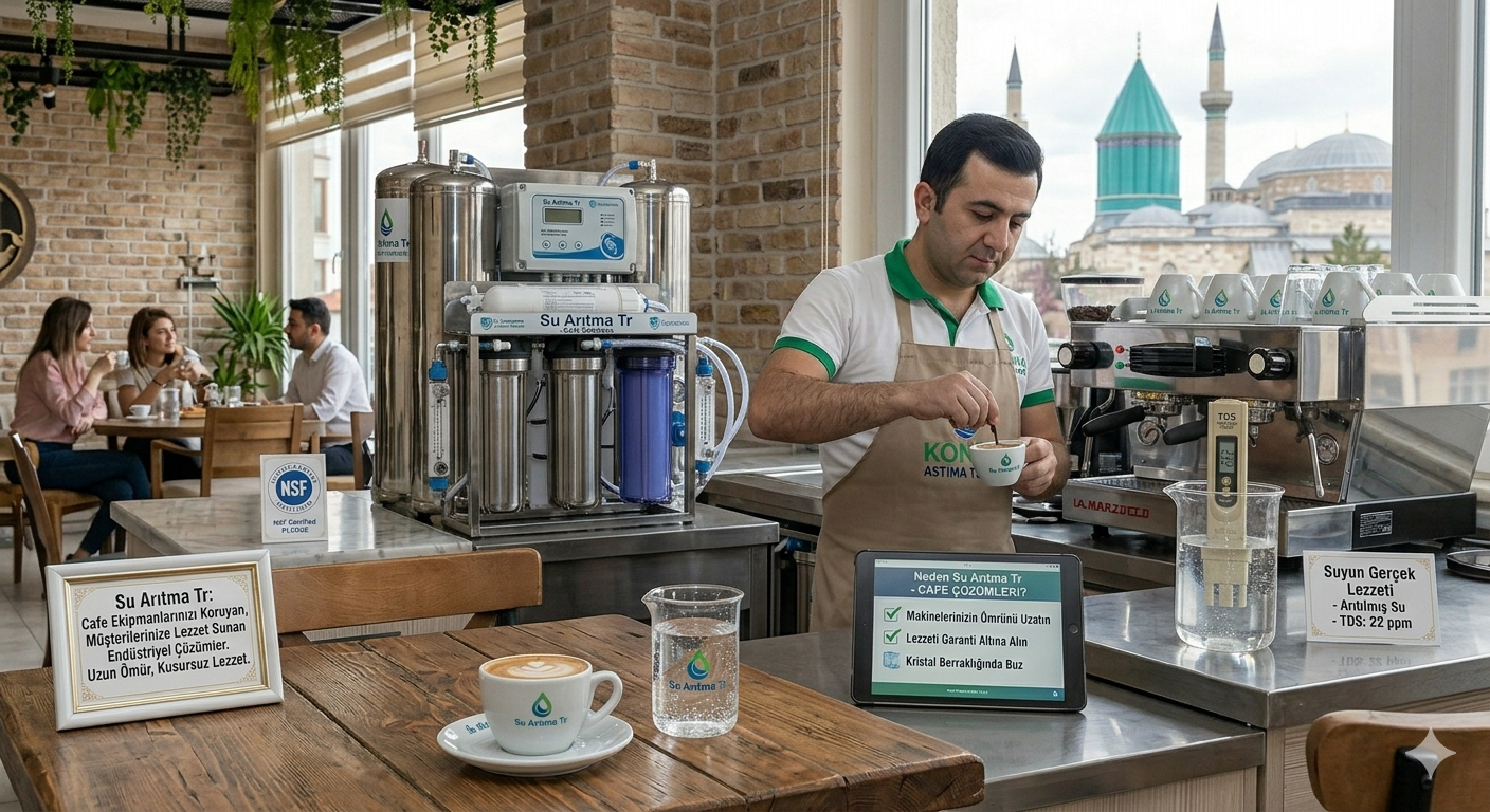 Konya'da Cafe Su Arıtma Fiyatları ve En Uygun Çözümler