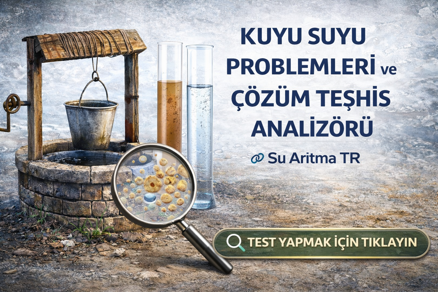 Kuyu Suyu Problemleri ve Çözüm Teşhis Analizörü | Su Arıtma TR